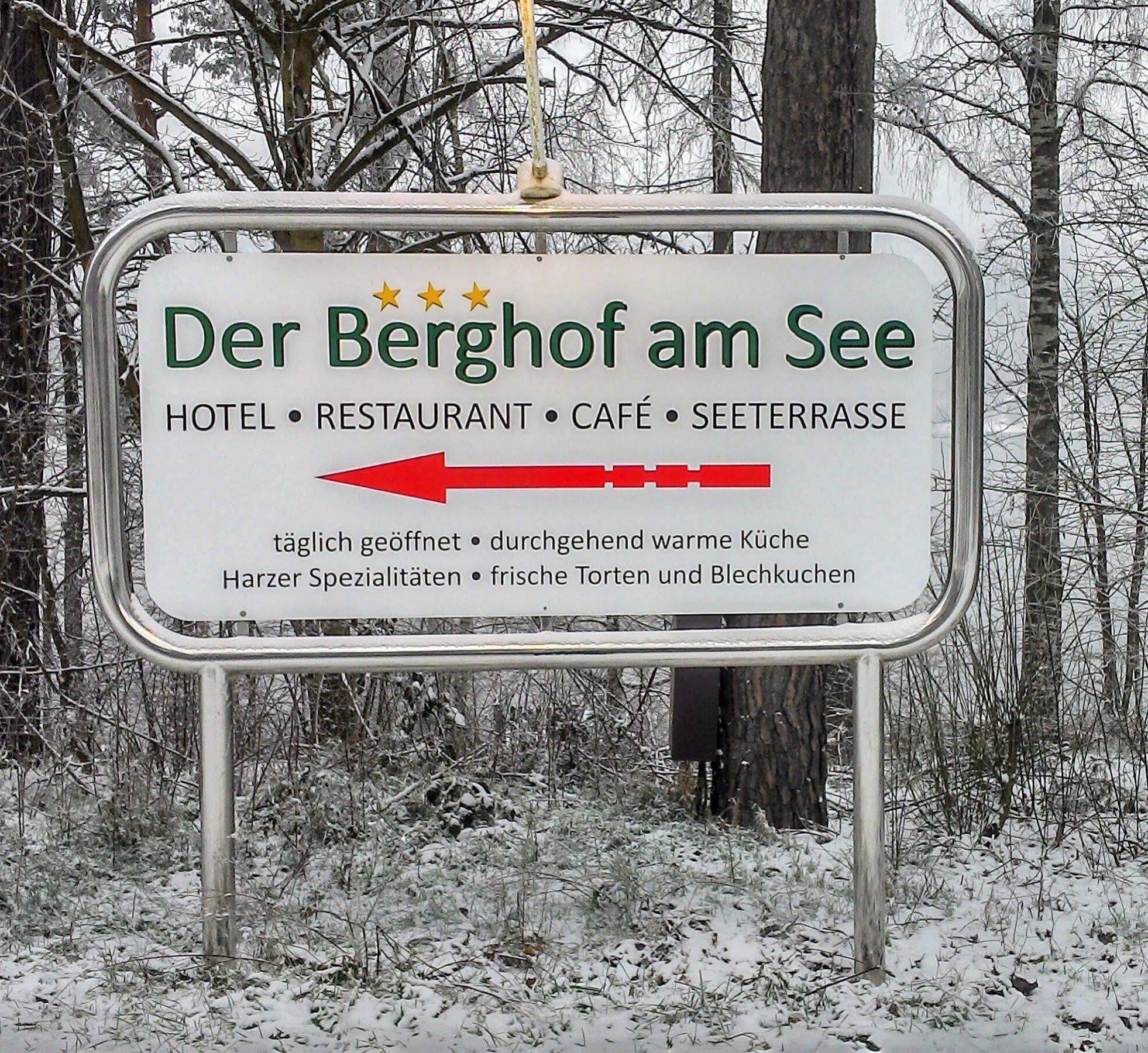 Hotel Berghof Am See Lautenthal Exteriör bild
